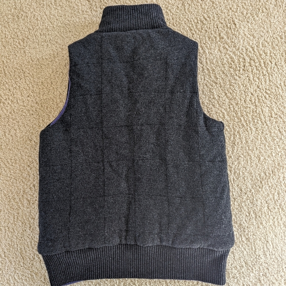 Tory Burch Wool Cashmere Zip Sweater Vest size XS - Picture 4 of 6